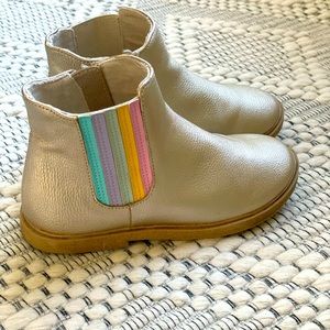 Tucker and Tate girls kids Elena gold rainbow bootie size 11 toddler